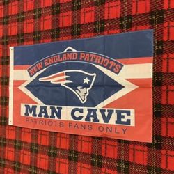 Brand New New England Patriots Banner Flag 