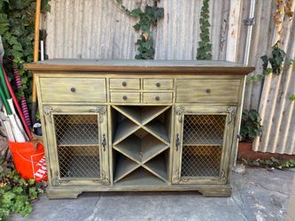 Olive green Buffet