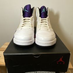 Jordan Retro 5 White Grape