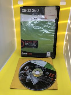 W13 WWE Wrestling Game for Xbox 360 Pre Owned Tested Working