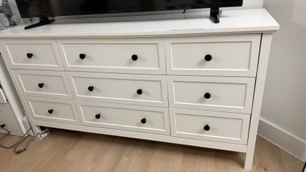 White dresser