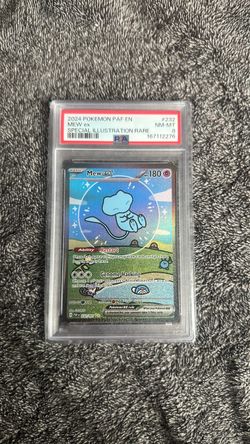 Psa 8 2024 Pokemon Paf EN Mew EX special illustration secret rare