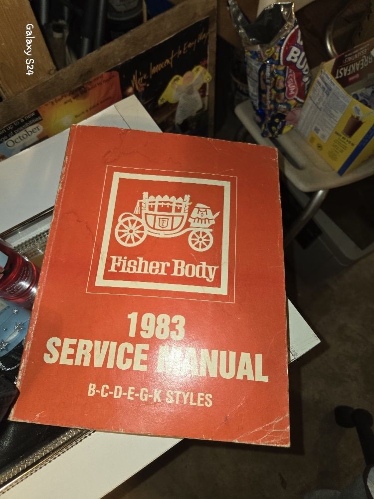 FISHER SERVICE MANUAL 1983