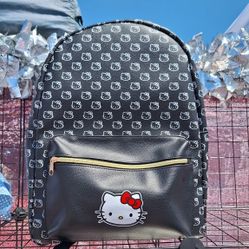 Hello Kitty Leather Backpack