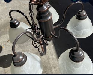 Beautiful Oil Rubbed Bronze Chandelier 