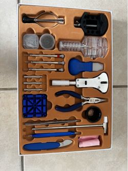 155pcs Watch Repair Tool Kit. New Open Box