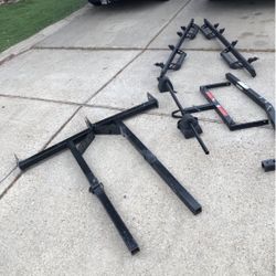 Running boards for a 2025 Tacoma, and ladder brackets.