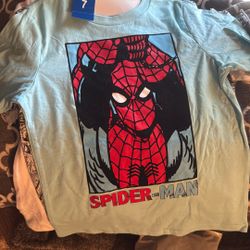 Spiderman Kids Shirt Size 7