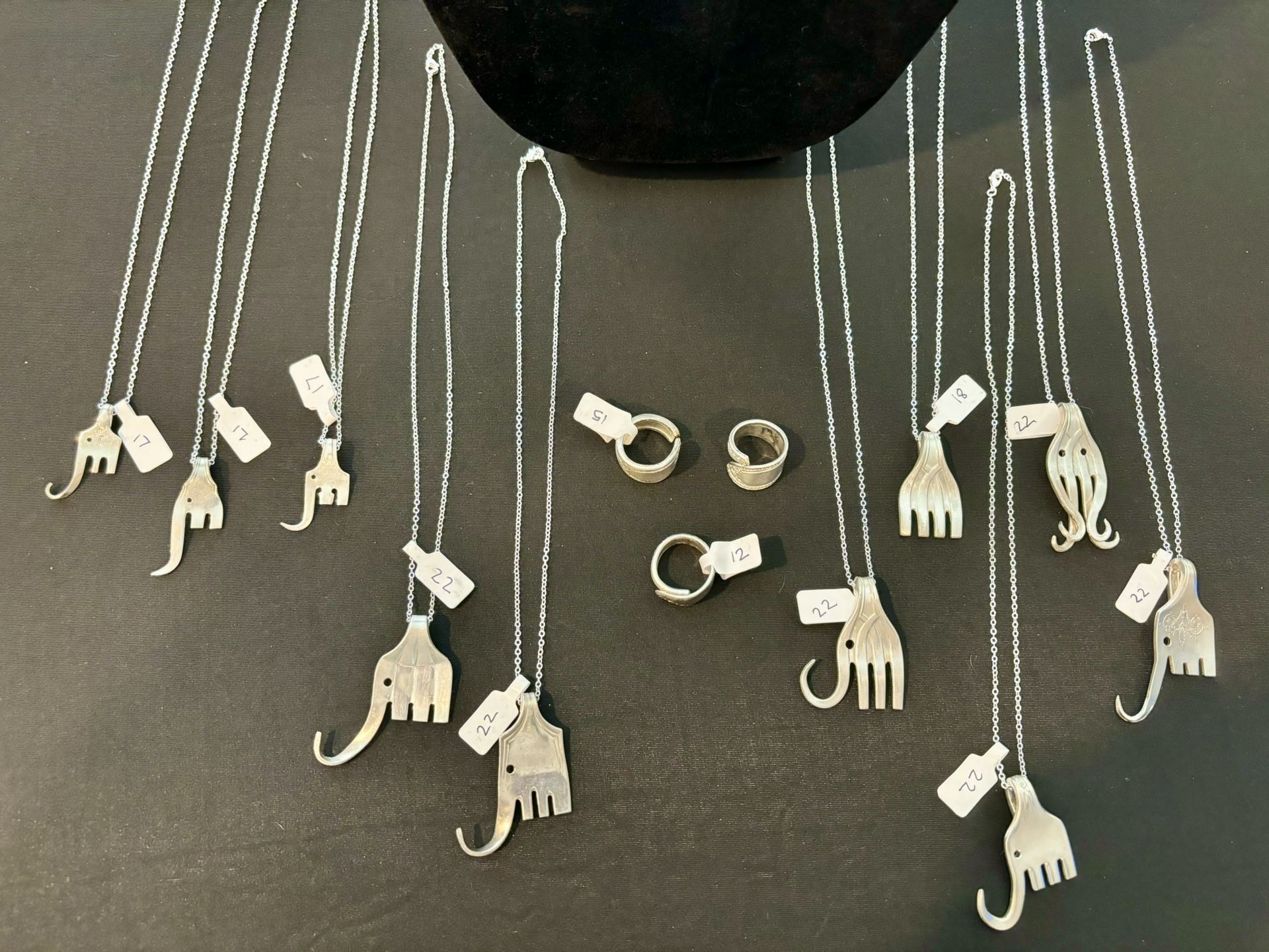 Spoon Handle Necklaces - $10 To $25 Each