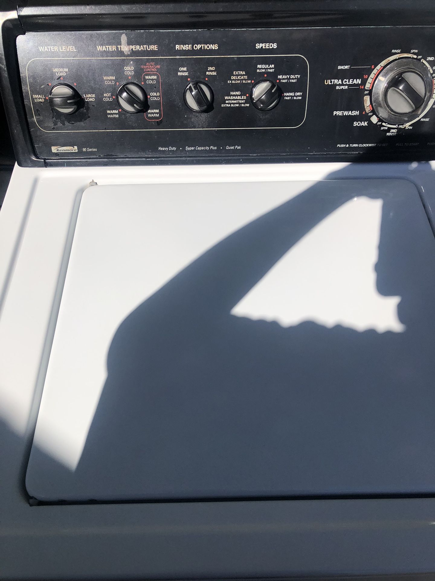 Kenmore Heavy Duty Super Capacity Plus Washer 
