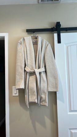 Tan Coat with Hoodie