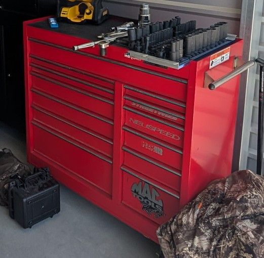 Mac Tool Box Red