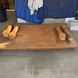 X Large Oak Dining Table 