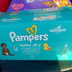 Pampers Baby Dry Size 4 96 Count