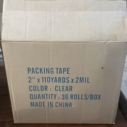 Packing Tape Clear