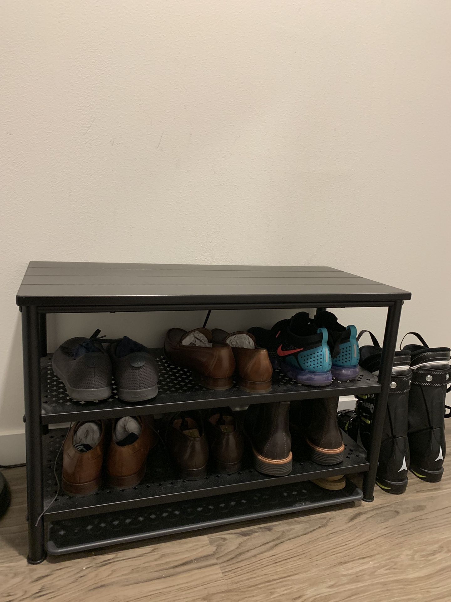 IKEA PINNIG bench with shoe storage for Sale in Seattle WA OfferUp