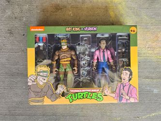 NECA TMNT Rat King & Vernon Figures