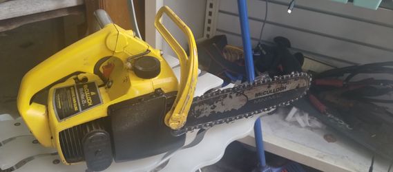 Chain saw for parts