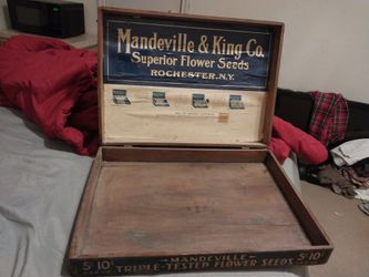 Antique kool box Mandyville & king