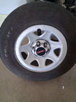 17"Rin Spare Tire chevy silverado GMC Sierra
