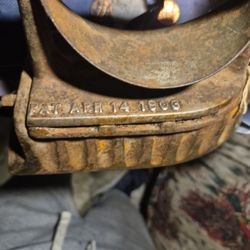Old Oron First Steam Iron 