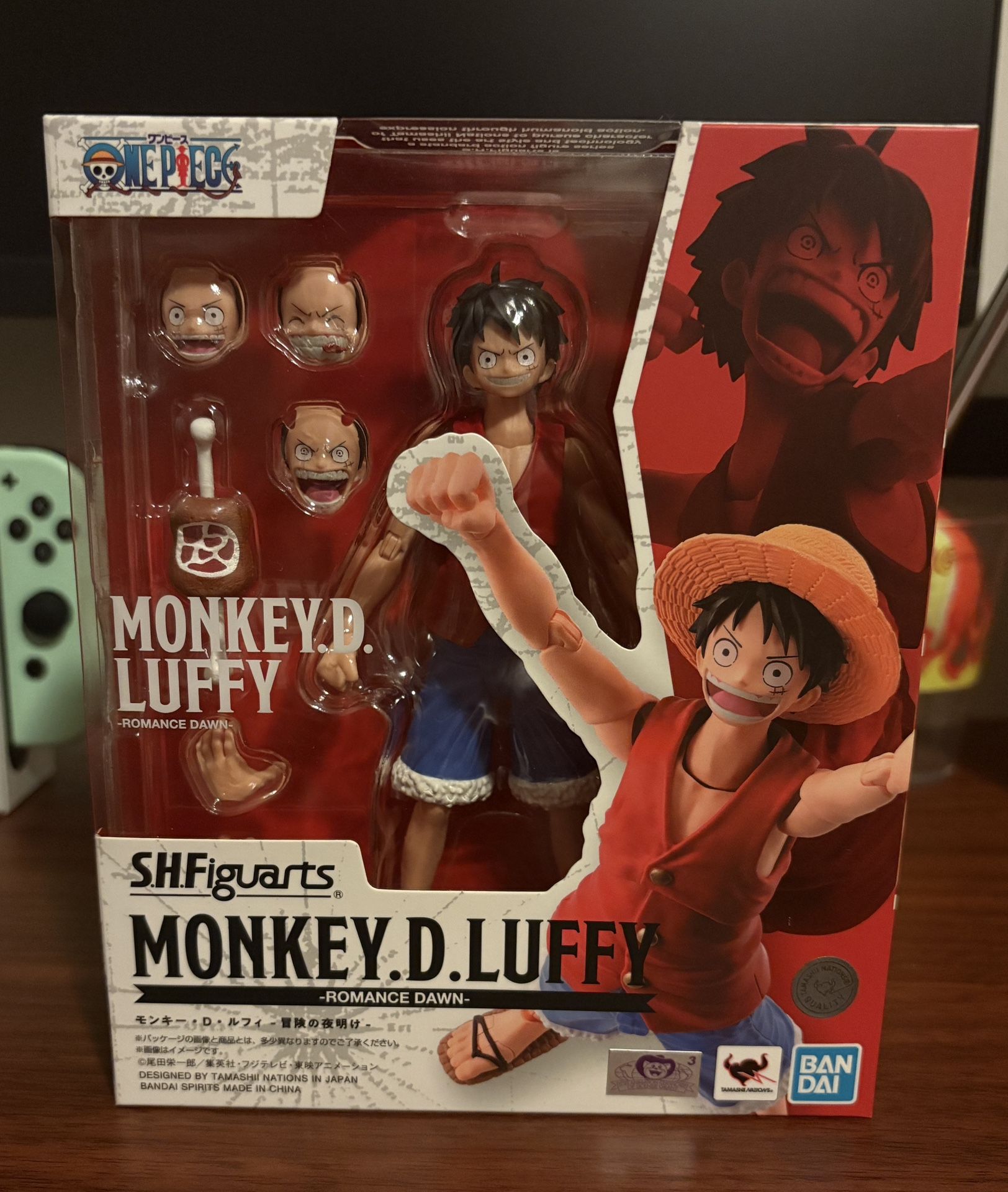 Sh Figuarts Monkey. D . Luffy Romance Dawn