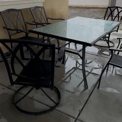 Patio Table With 6 Chairs