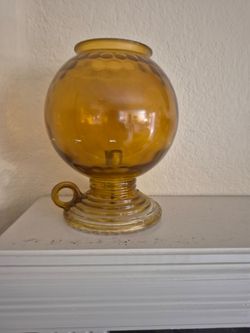 AIR 1960 era  UNIQUE glass taper candle holders