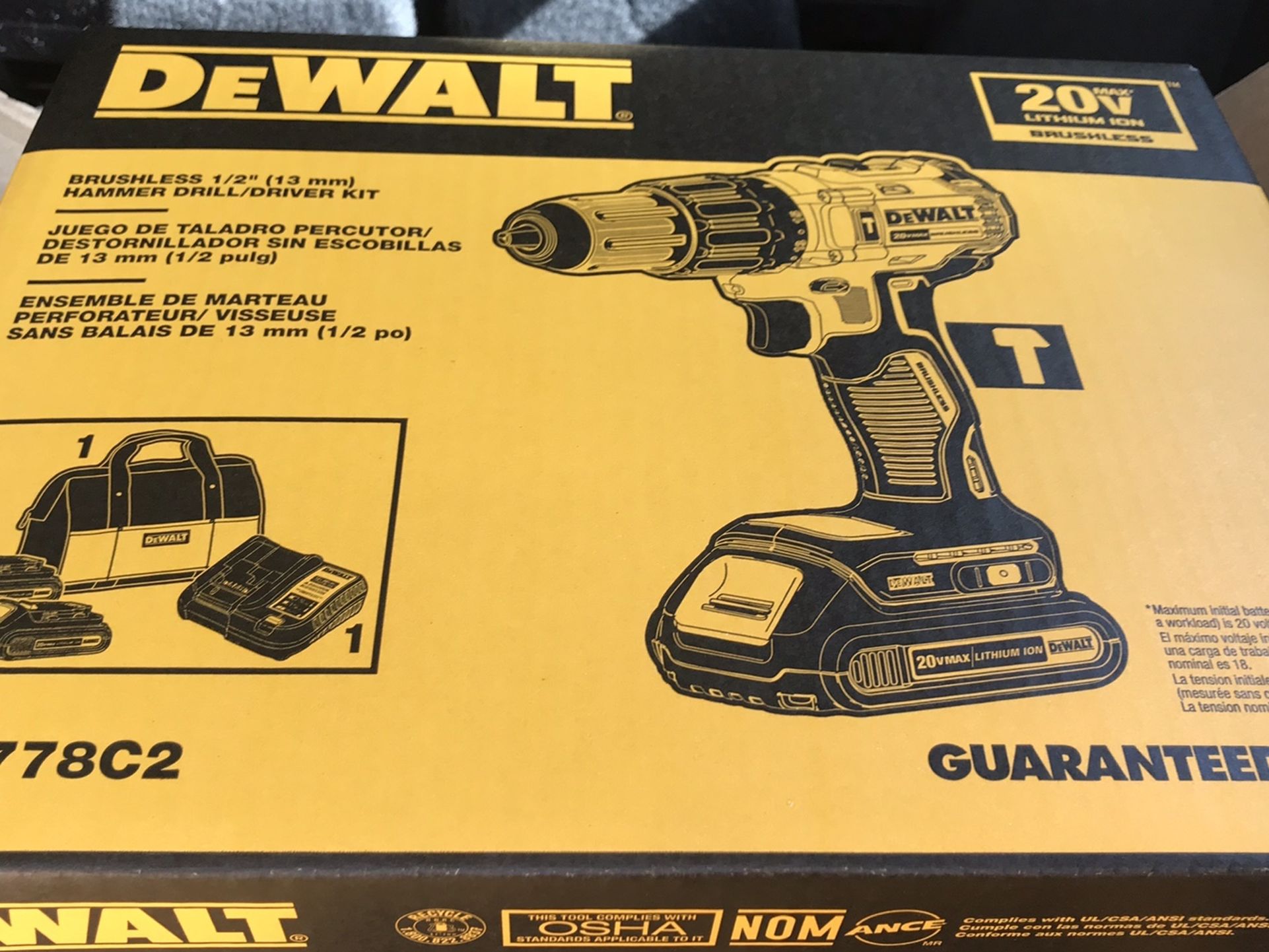 DeWalt Brushless Hammer Drill