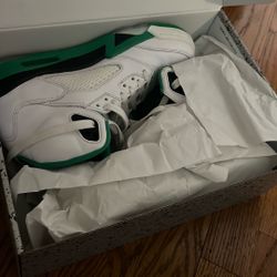Green Retro Jordans