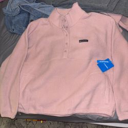 New w/Tags Ladies Columbia Pink Fleece 3/4 Snap Front  S- L or XXL  $30 each   