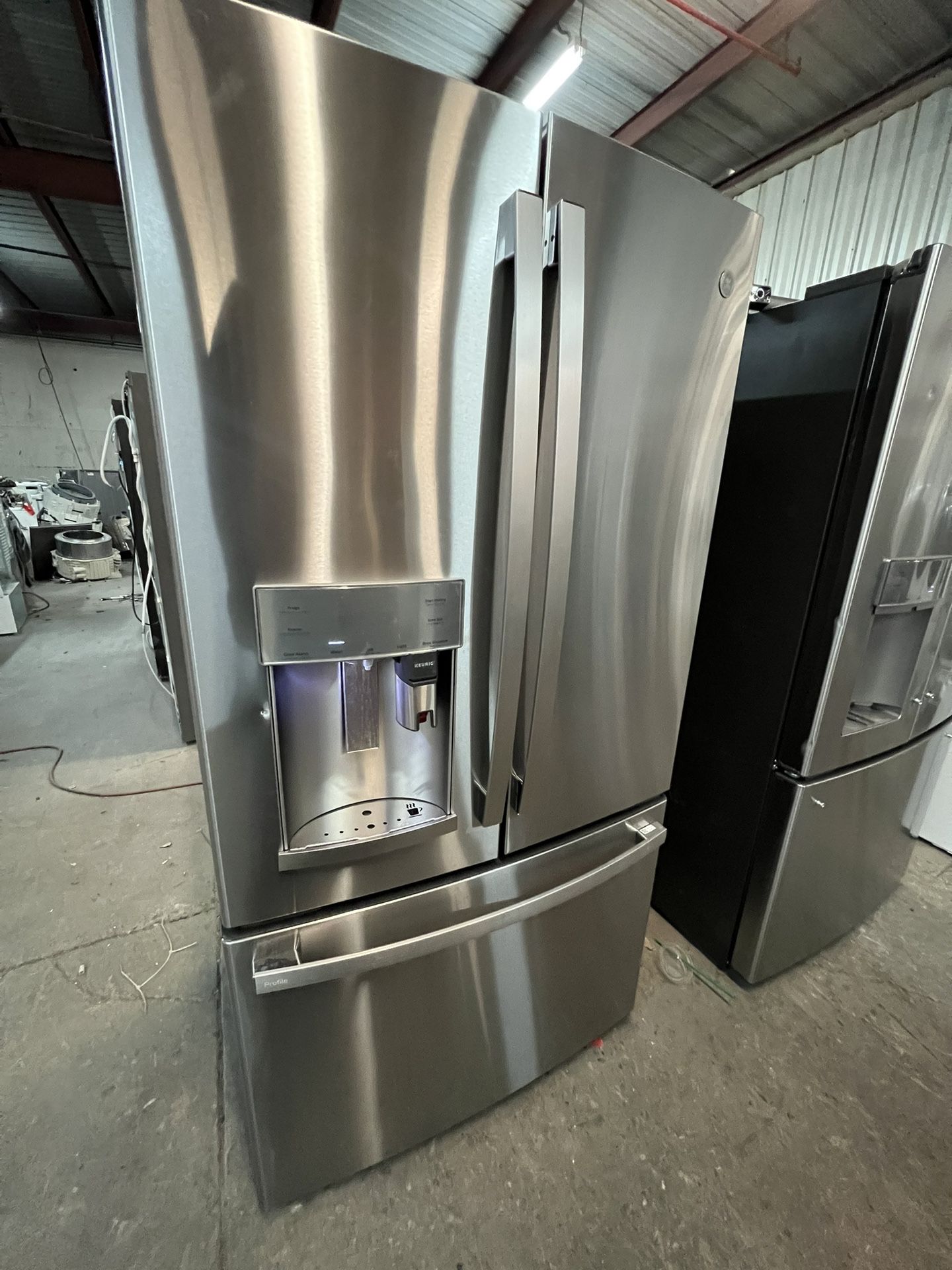 GE Profile 36” Wide Counter Depth Refrigerator w/ Keurig 