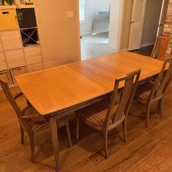 [Sale pending ] Dining Table And Chairs 