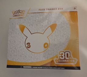Pokemon 30th Celebration / anniversary etb , Sealed