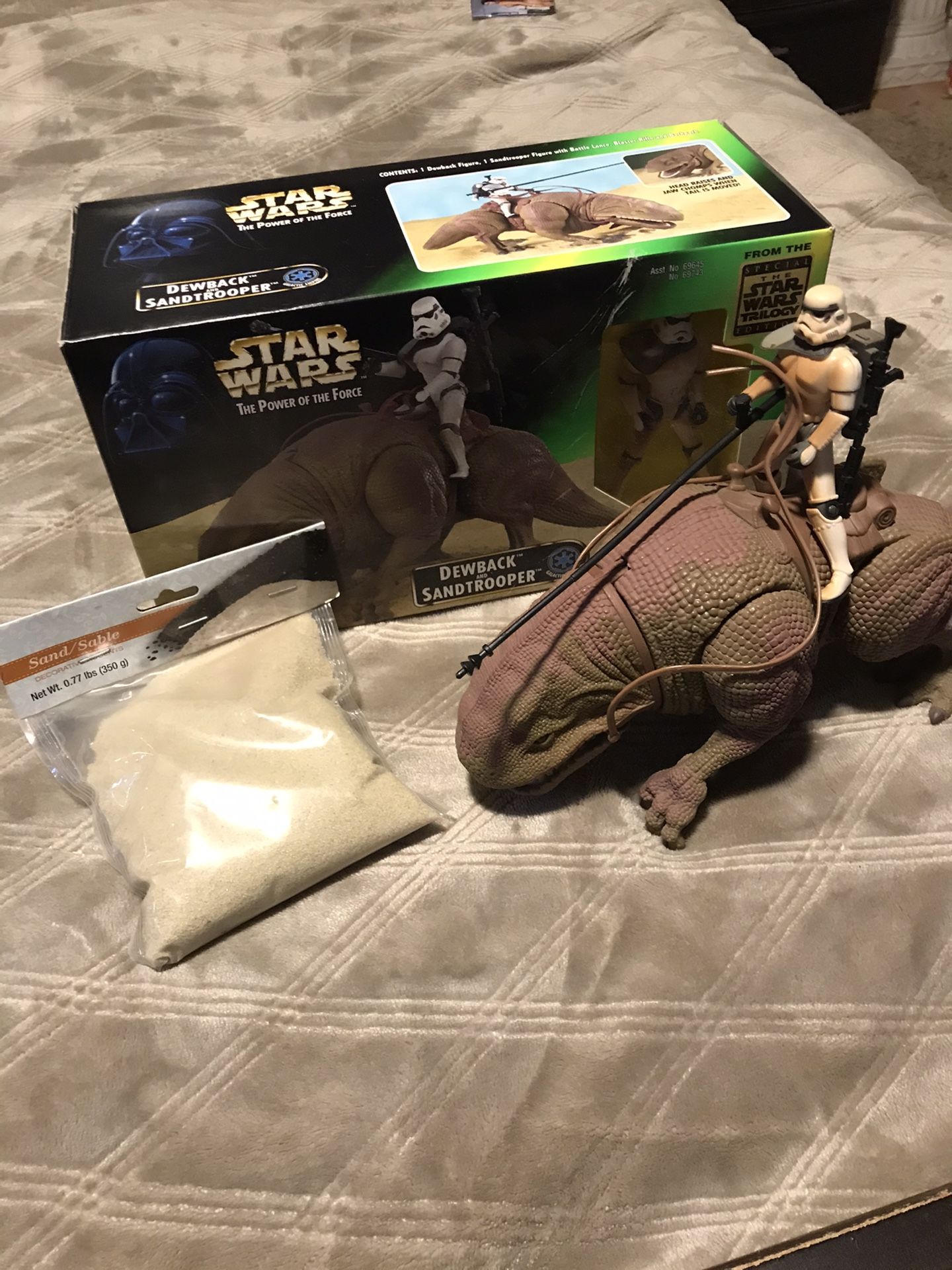 Star War Dewback And Sandtrooper.