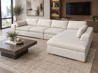 Retails $3000! Beautiful Living Spaces Sectional Couch