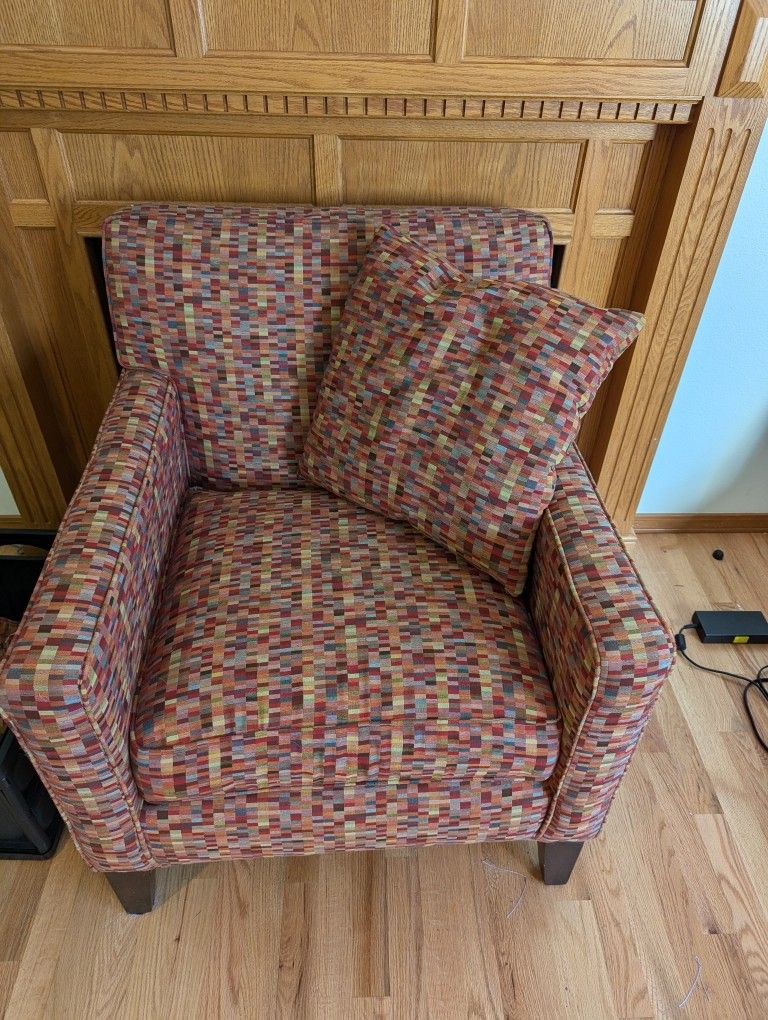 Antique Colorful Chair Set