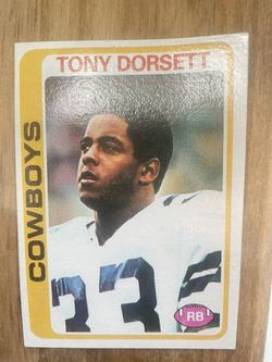 1978 Tony Dorsett Rookie Card
