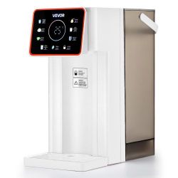 410*Instant Hot Water Dispenser, Countertop Boiling Water Dispenser with Adjustable 6 Temperatures & 7 Water Volumes, 101oz Removable Water Tank, Quic