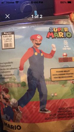 Boys Super Mario Halloween costume 