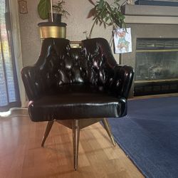 Vintage Office Spin Arm Chair