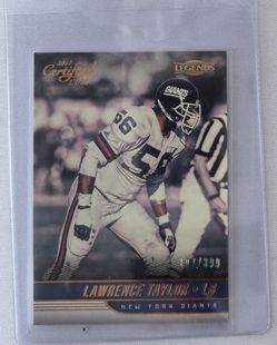 2017 Certified Cuts Legends Lawrence Taylor #103 /399