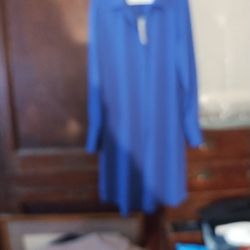 Prologue  sparkling blue dress ( Medium)