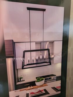 Black Metal Chandelier