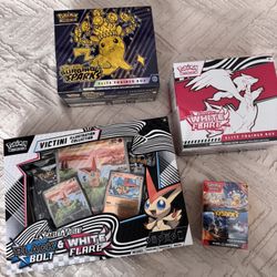Pokemon Etb’s And Phantasmal Flames Booster Packs
