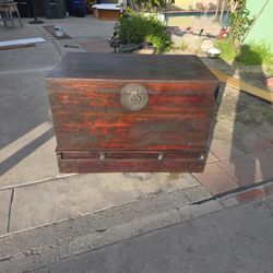 Antique Chest Trunk 