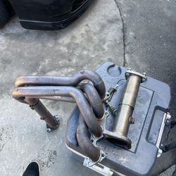 B-series PLM Rep Headers W/ Adjustable Test Pipe