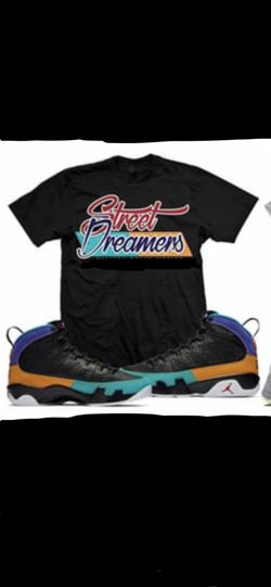 Retro 9 dream it do it T shirt size Medium
