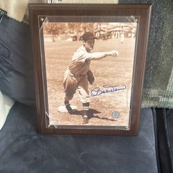 Bobby doerr signed photo