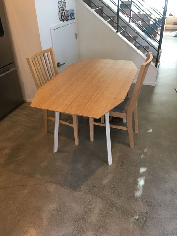 Ikea Drop Leaf Bamboo Table For In Kirkland Wa Offerup Ikea Drop Leaf Bamboo Table